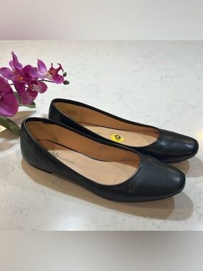 Rohb by Joyce Azria Black Ballet Flat Size 9
